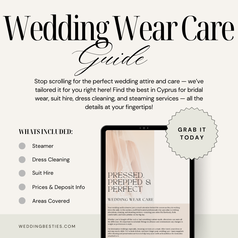 Wedding Wear Care in Cyprus